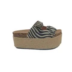 HERIEL - Sandalia Print Plataforma Mujer