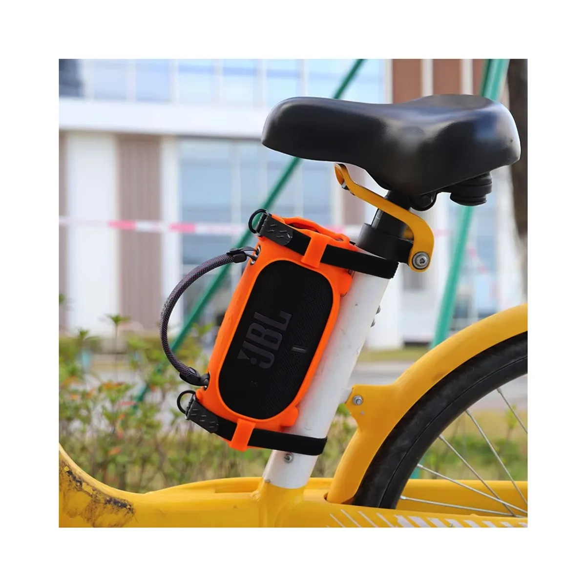 GENERICO - Funda Protector Premiun para Parlante JBL Charge 6 Naranjo