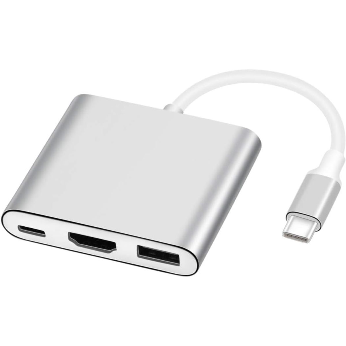 GENERICO - Hub Dock Adaptador USB-C Hdmi 3 en 1