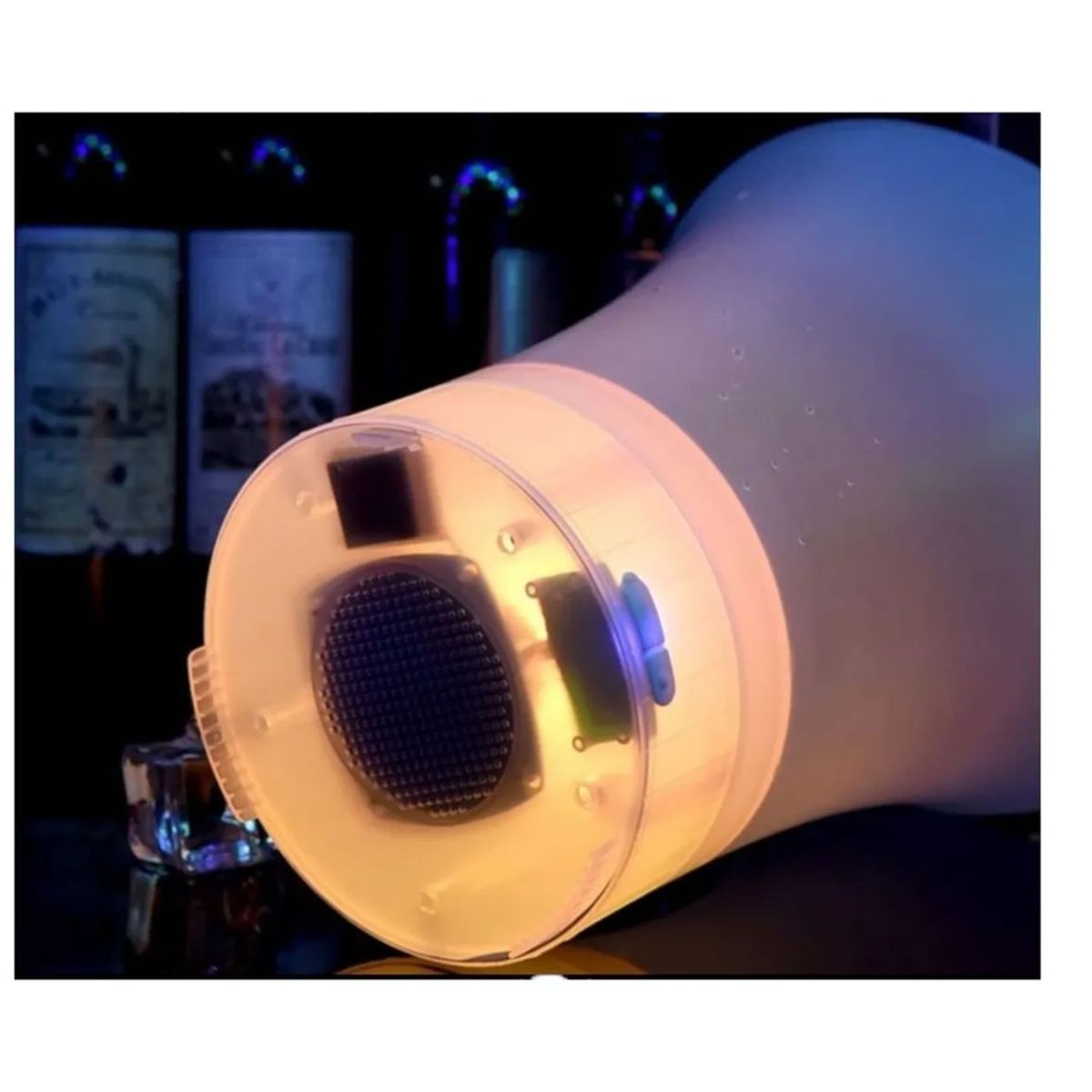 MOVI - HIELERA PARLANTE BLUETOOTH 7 LITROS MULTICOLOR