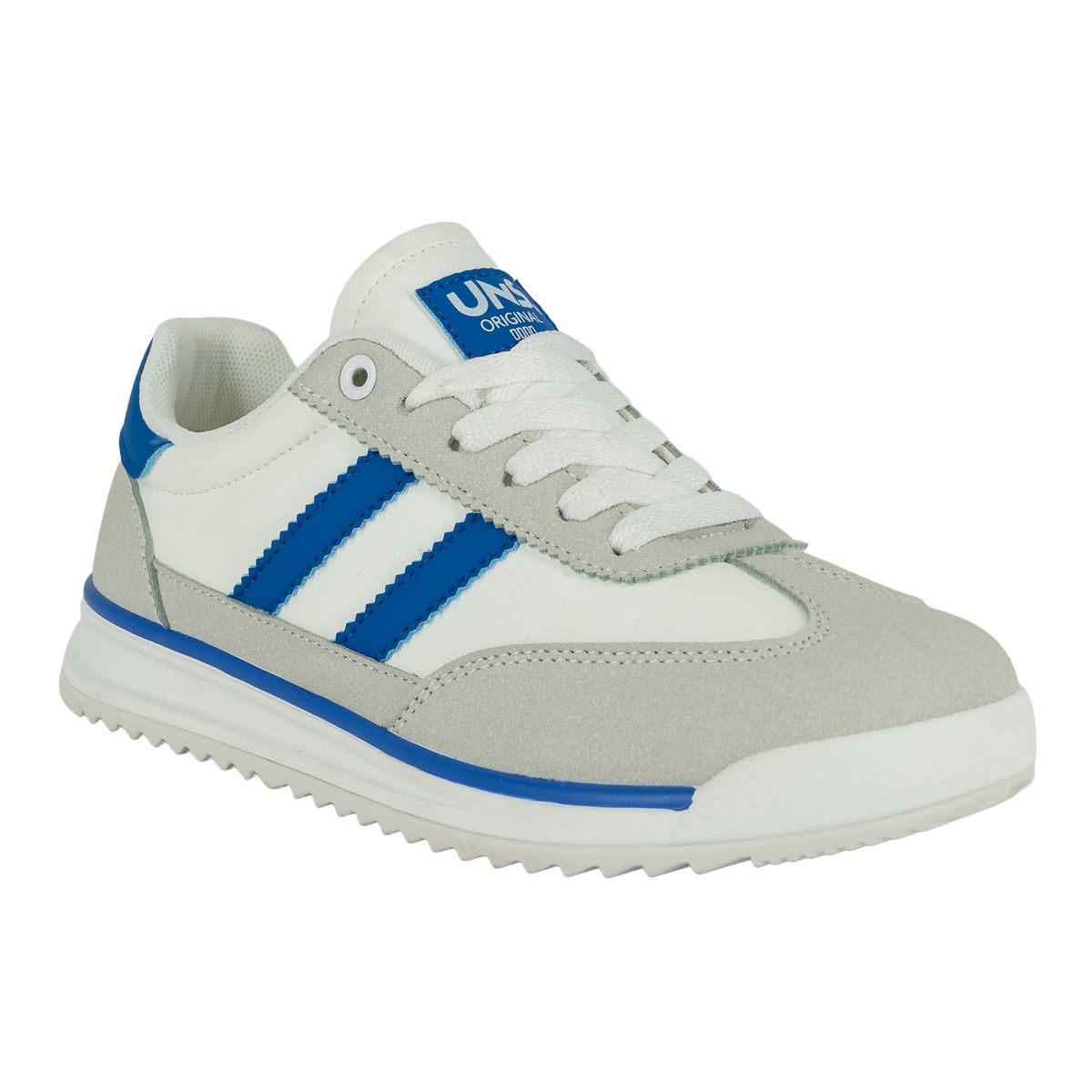 UNS - Zapatilla Mujer Blanco/Azul Leven UNS