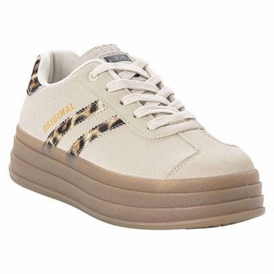 Imagen 2 del producto Zapatilla Mujer Beige Lesser