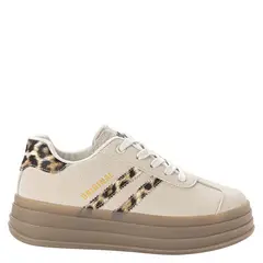 ALQUIMIA - Zapatilla Mujer Beige Lesser