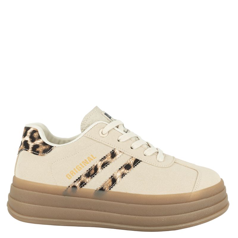 ALQUIMIA - Zapatilla Mujer Beige Lesser Alquimia