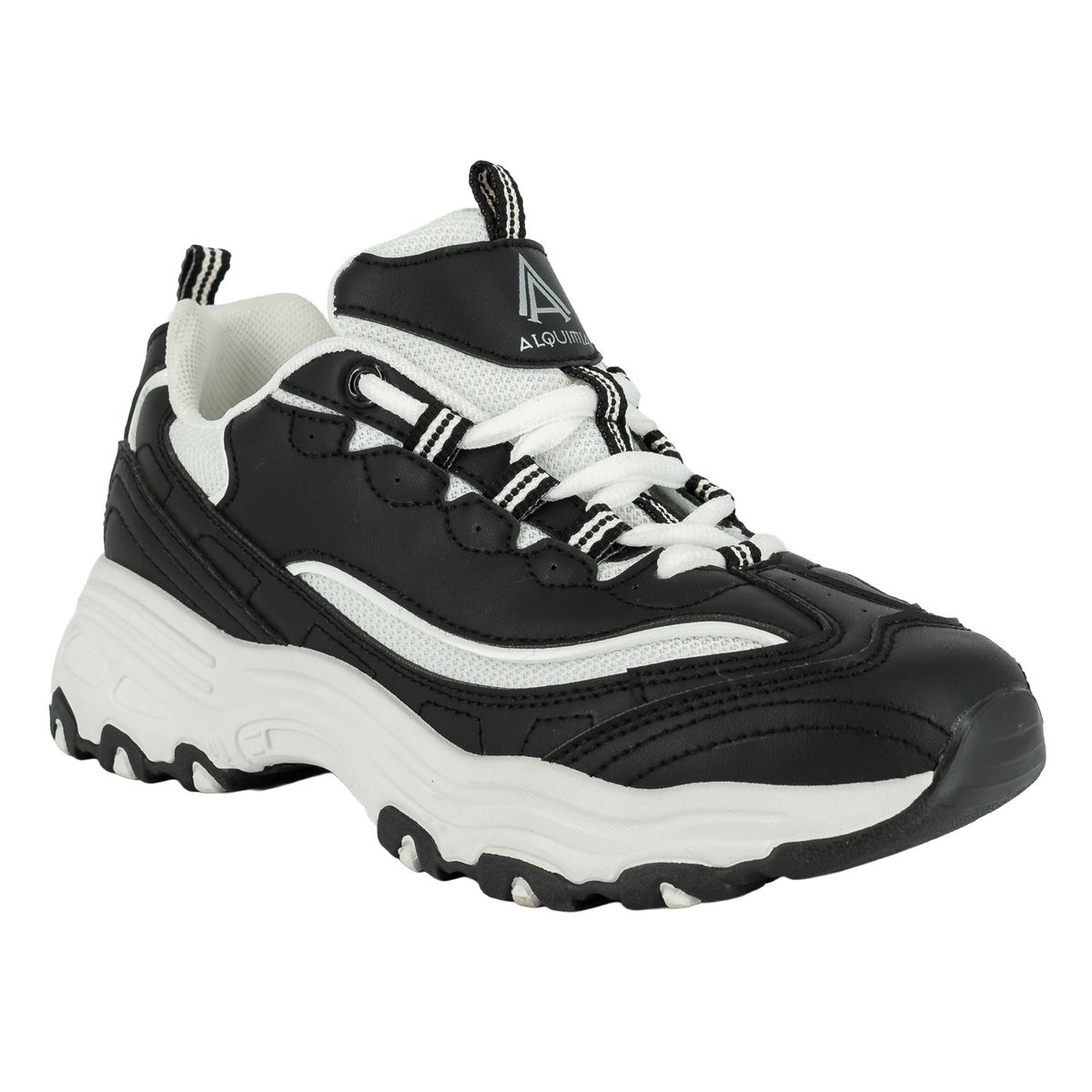 ALQUIMIA - Zapatilla Mujer Negro Lop Alquimia