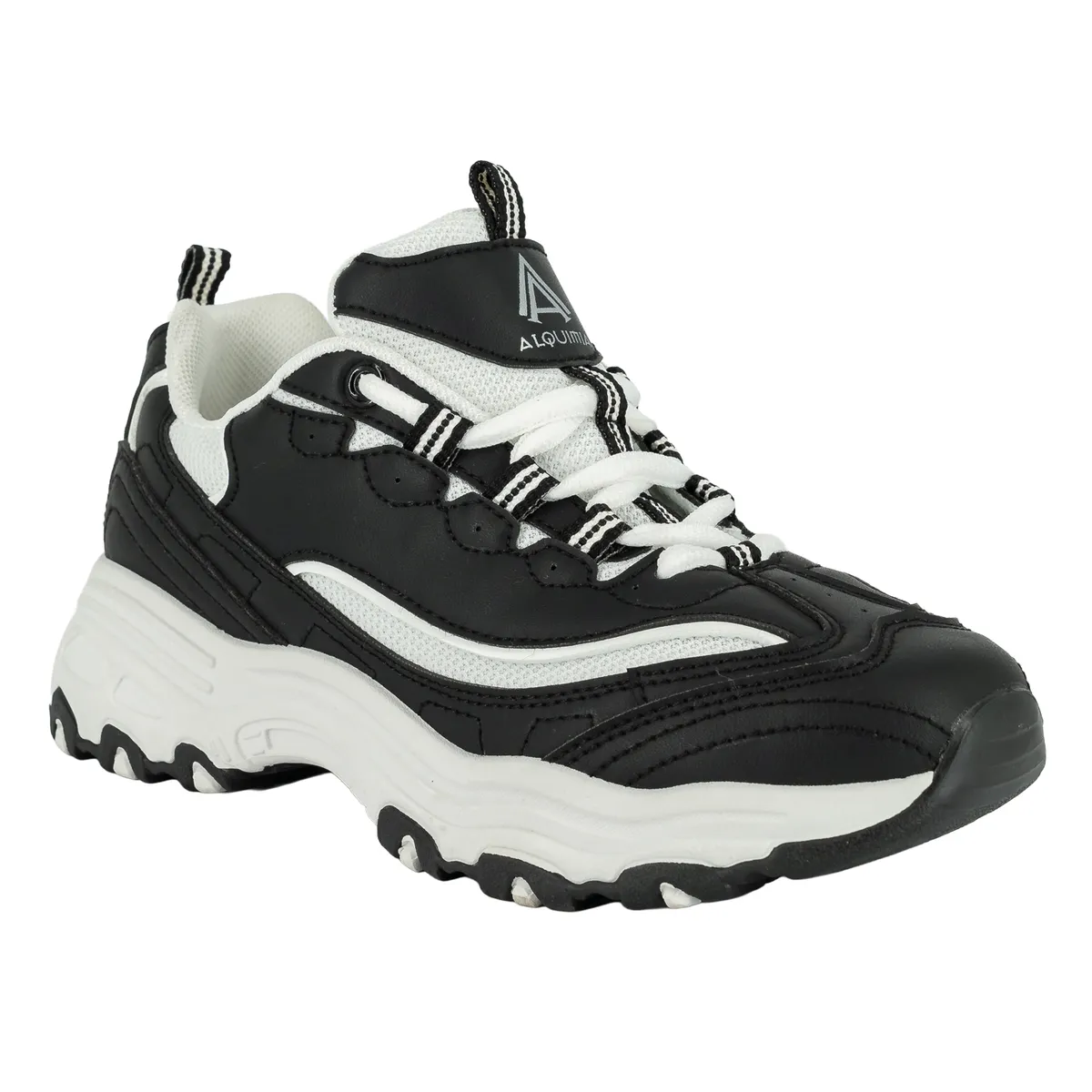 ALQUIMIA - Zapatilla Mujer Negro Lop Alquimia