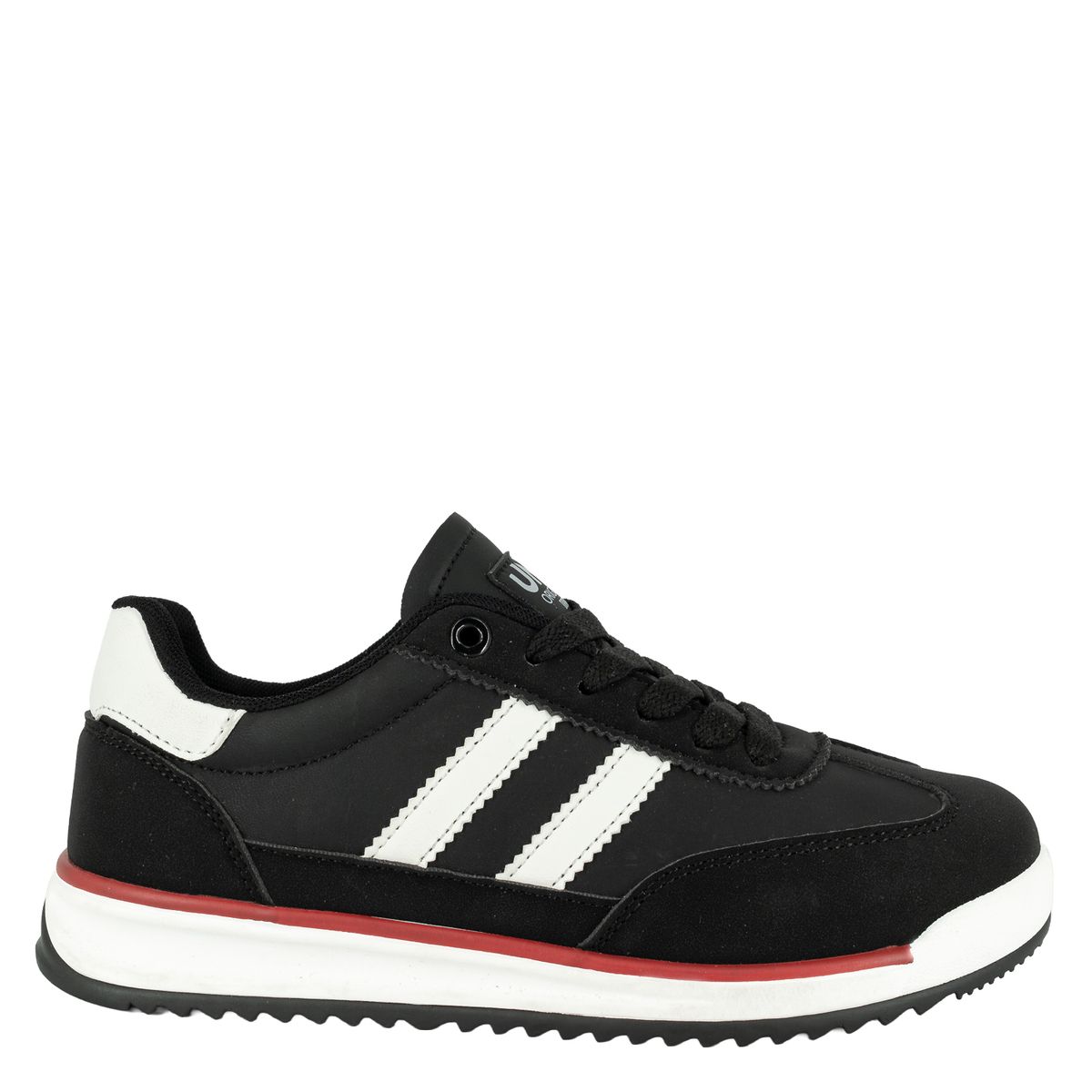 UNS - Zapatilla Mujer Negro Leven UNS