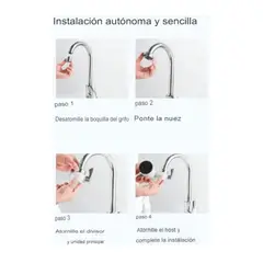 GENERICO - Purificador de agua amplio para grifo