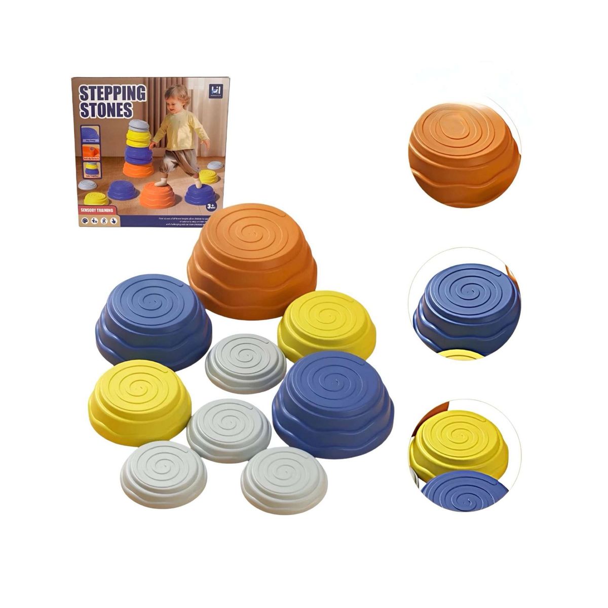 GENERICO - CANCHA DE OBSTÁCULOS INFANTIL STEPPING STONES