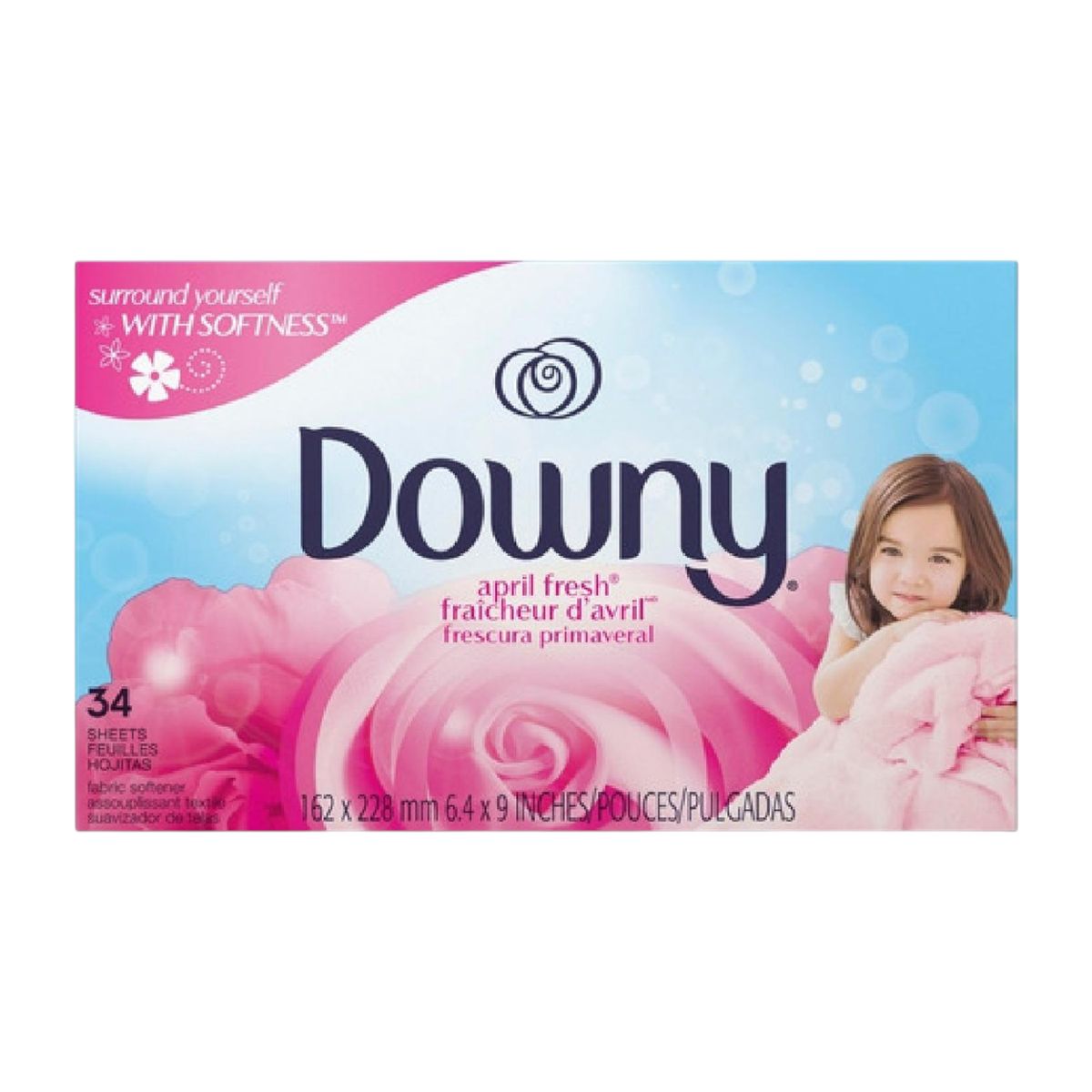 DOWNY - Toallitas Suavizantes Antiestatica Para Secadora Downy 34und