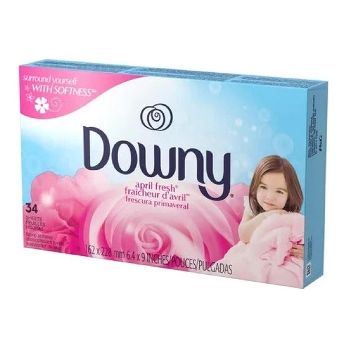 DOWNY - Toallitas Suavizantes Antiestatica Para Secadora Downy 34und