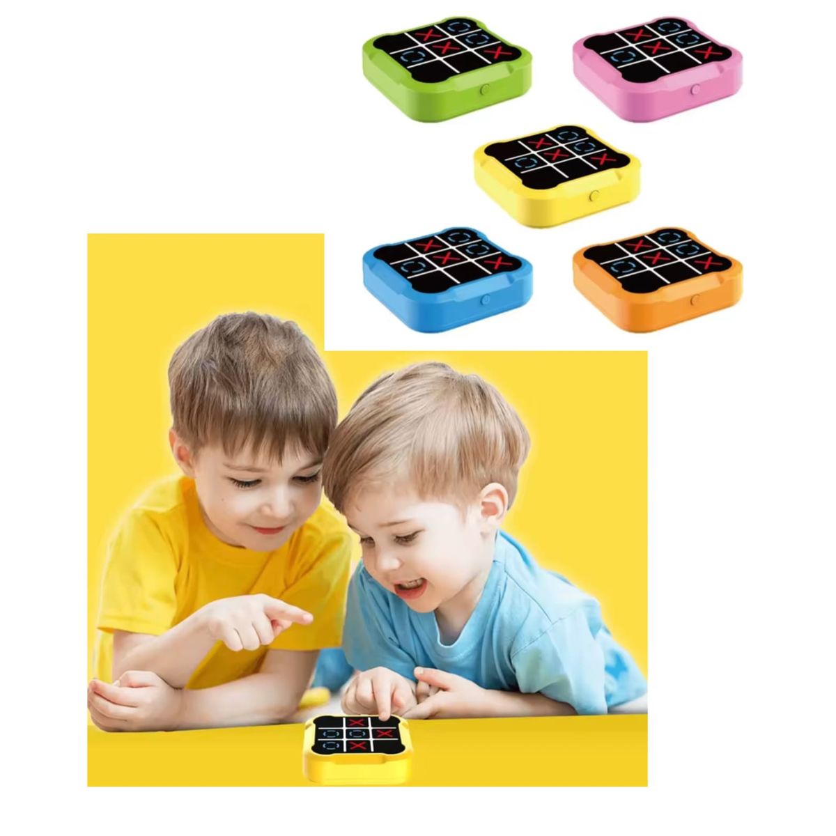 GENERICO - Juego De Gato Electronico Tic Tac Toe Familiar X Y O CES