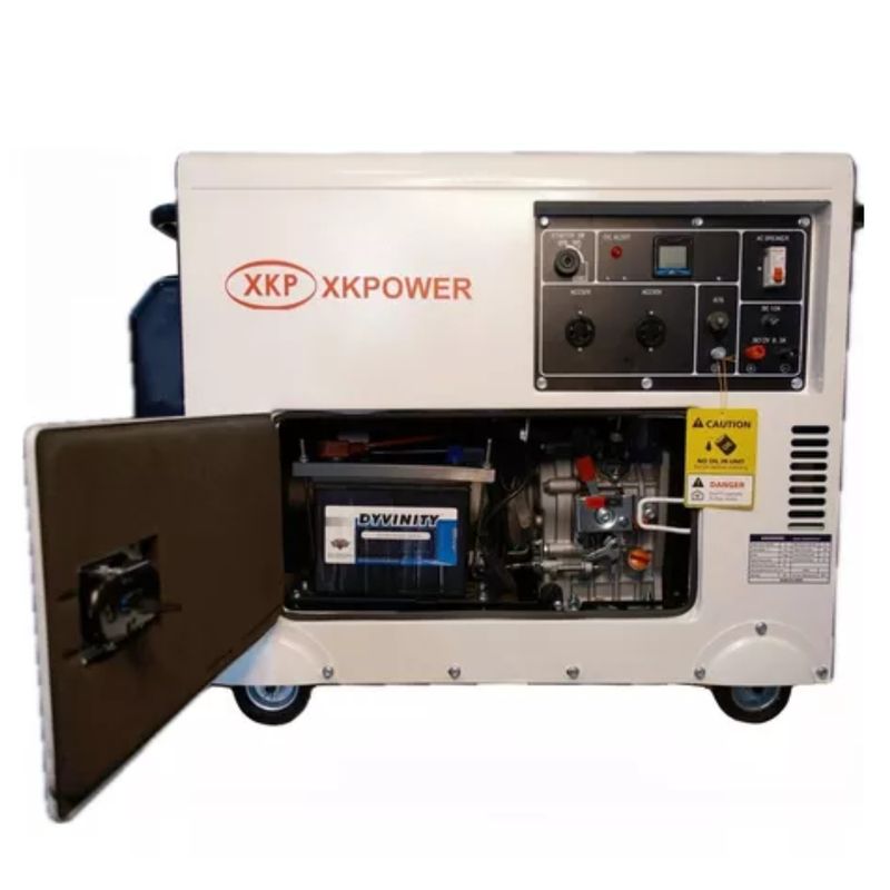 ALTERNATIVE - Generador Electrico Diesel 7 Kva con Partida Electrica Insonoro.