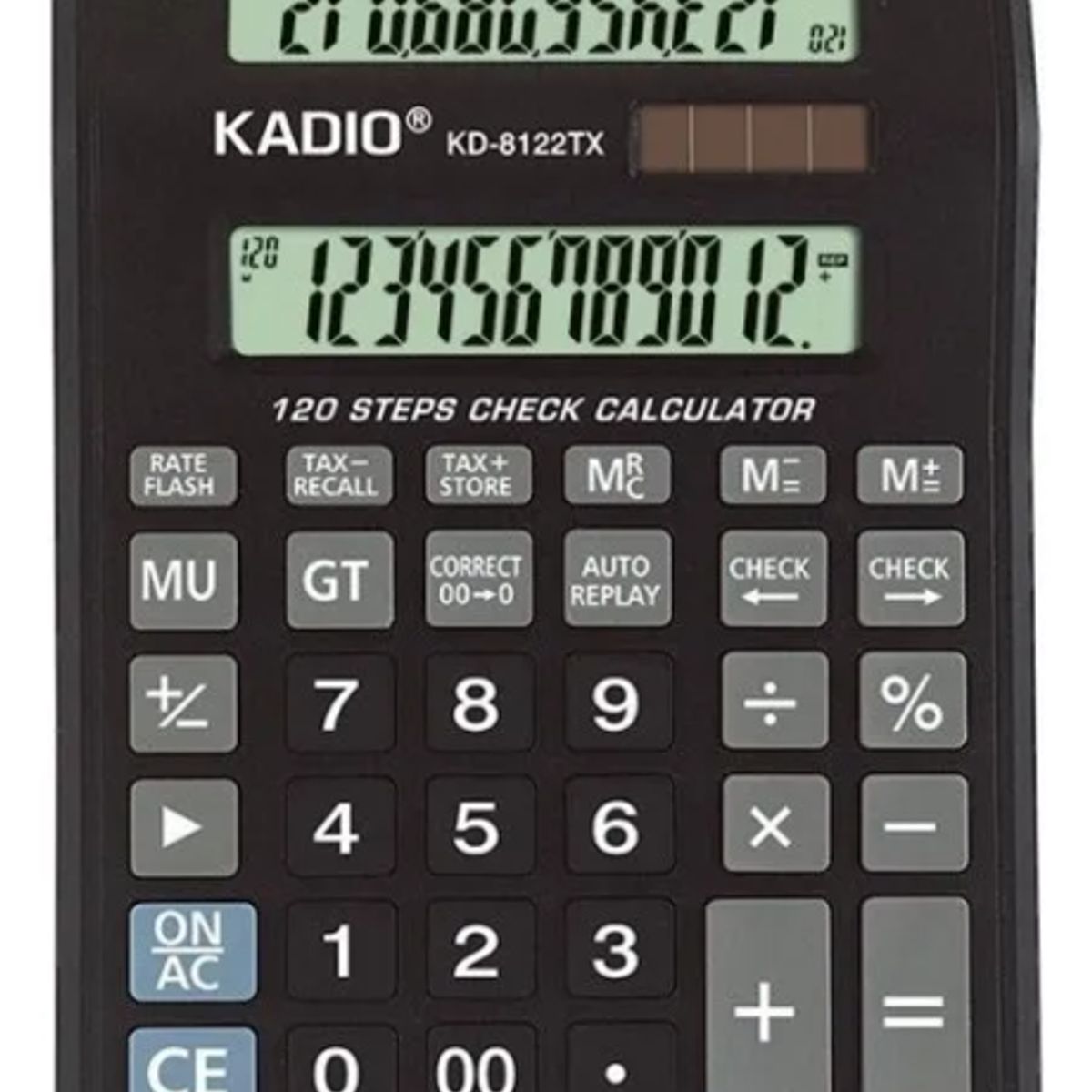 GENERICO - Calculadora Doble Visor De 12 Dígitos Portátil