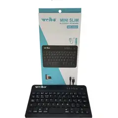 GENERICO - Mini Teclado Inalámbrico Weibo Bluetooth Mini Keyboard
