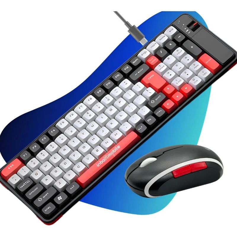 GENERICO - Set De Teclado Y Ratón Para Juegos Combo Inalámbrico Modo