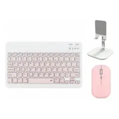 GENERICO - KIT INALÁMBRICO MOUSE Y TECLADO BLUETOOTH RECARGABLES