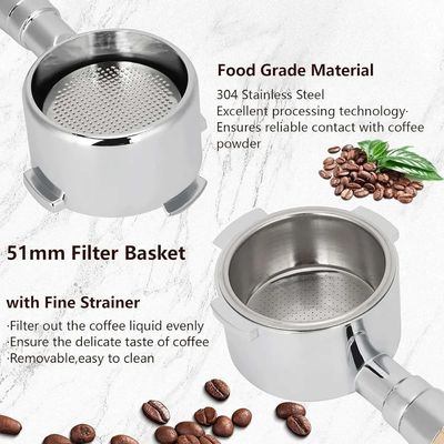 Imagen 2 del producto Portafiltro Sin Fondo 51 Mm Cafeteras Para Delonghi Espresso