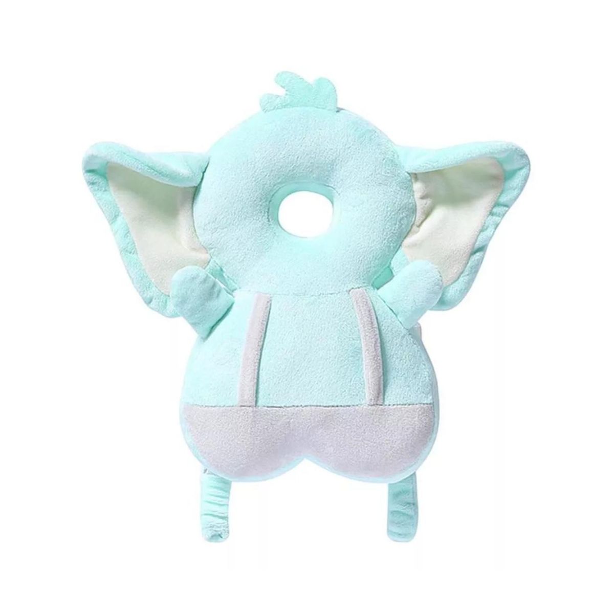 GENERICO - Almohada Protectora Para Cabeza De Bebe anticaída Elefante Azul