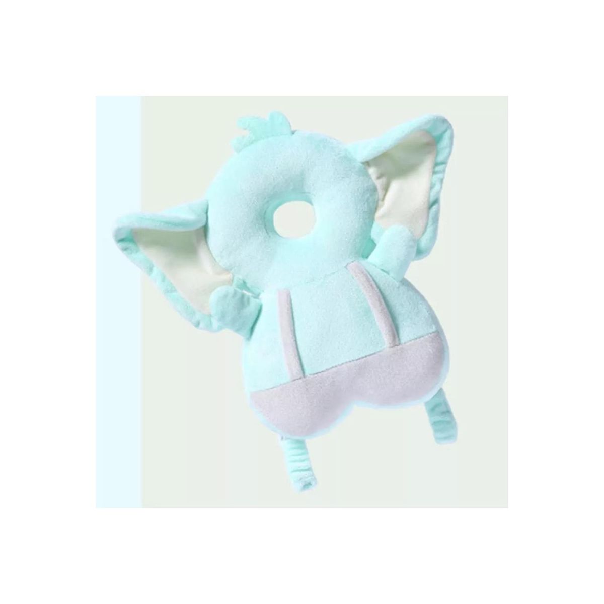 GENERICO - Almohada Protectora Para Cabeza De Bebe anticaída Elefante Azul