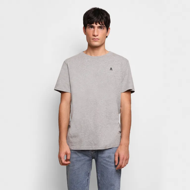 Polera Manga Corta Algodón Hombre
