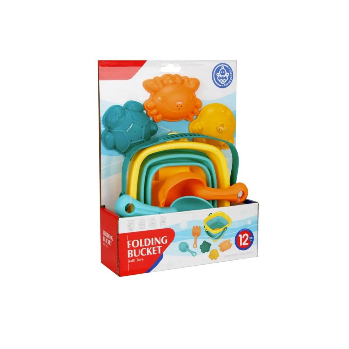 GENERICO - Juguete Balde De Playa Plegable Con Accesorios Huanger