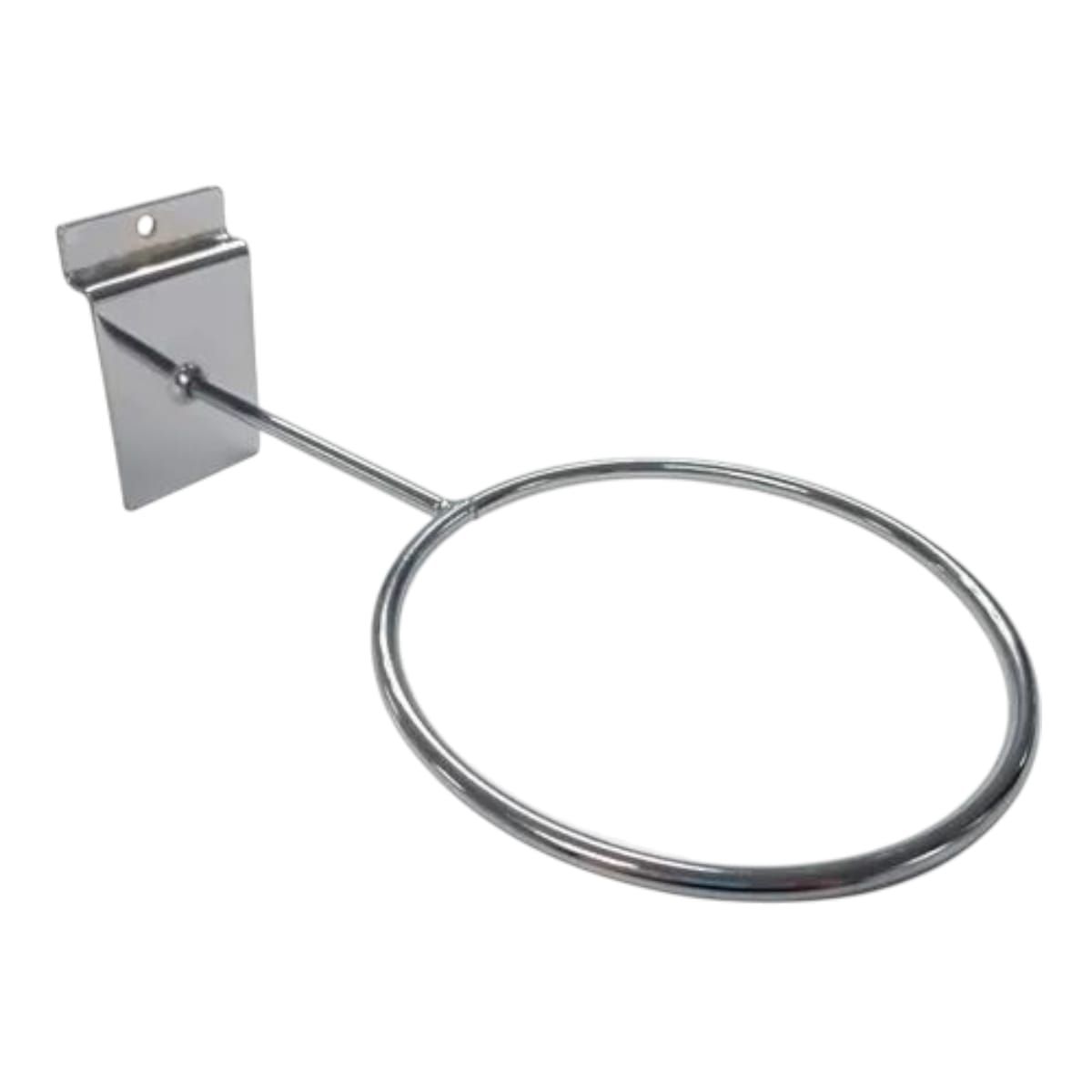 GENERICO - Set 4 Ganchos de Metal para Panel para Exhibir Pelotas Recto