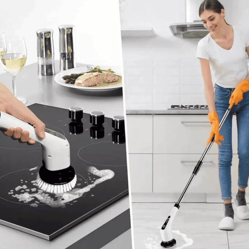 MOVI - Cepillo De Limpieza Inalámbrico 7 en 1, Recargable