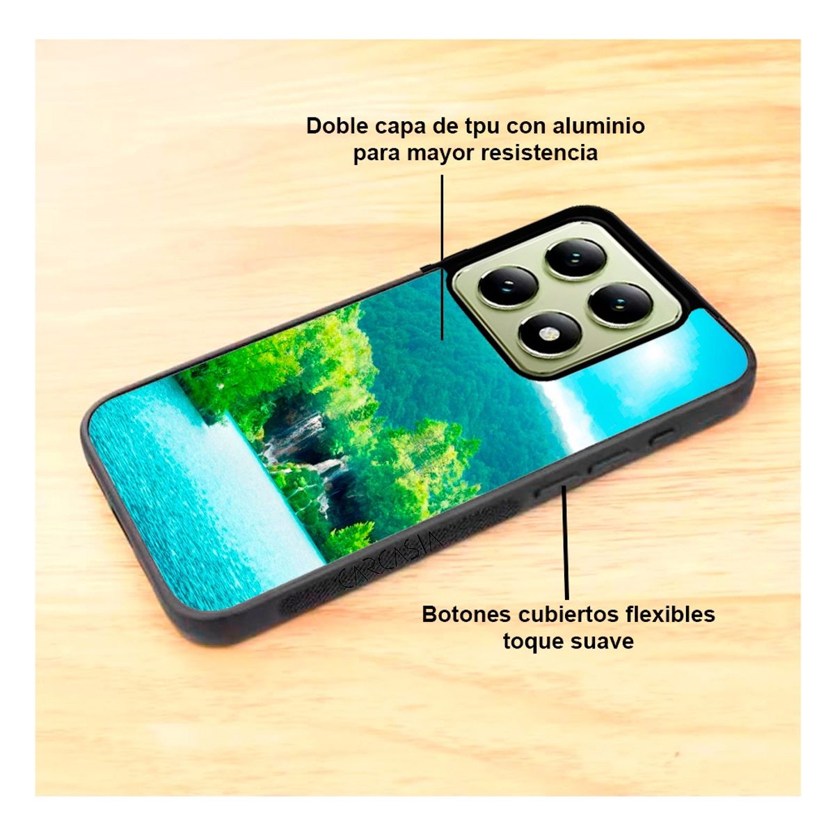 CARCASIA - Carcasa Funda para XIAOMI 14T PRO Diseño 3