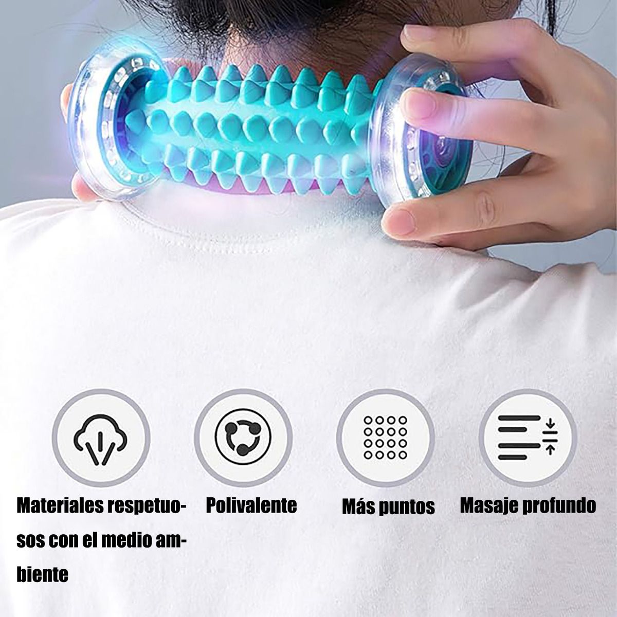 GENERICO - Rodillo Y Pelota Para Masajes Aliviar La Plantar Fasciitis