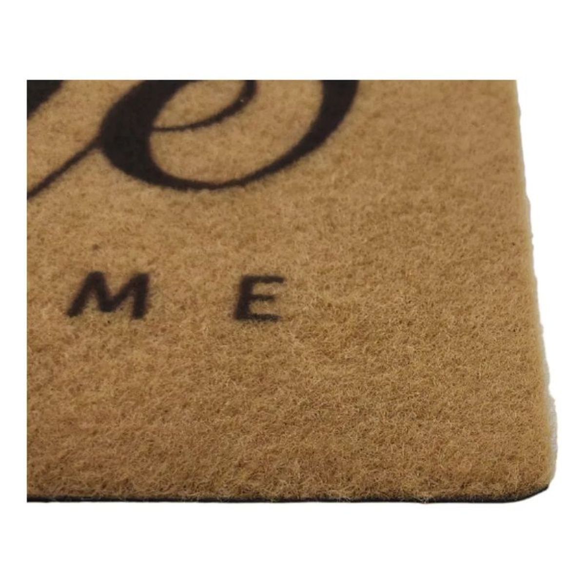 GENERICO - Alfombra Limpia Pies Felpudo Alfombra De Fibra Sweet Home