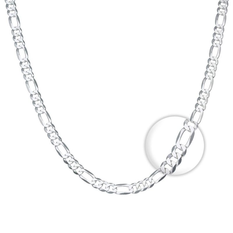 GENERICO - Cadena cartier 4mm 60cm Plata 925