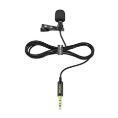 FIFINE - Microfono Condensador Solapa PC Telefono Celular Lavalier