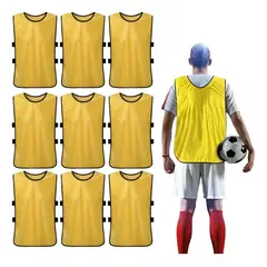 ATURE - Fútbol Baloncesto Entrenamiento Agrupación Chalecos 10pcs