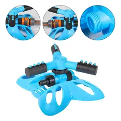 MOVI - Aspersor Rotativo de Jardín 360° de 3 Brazos