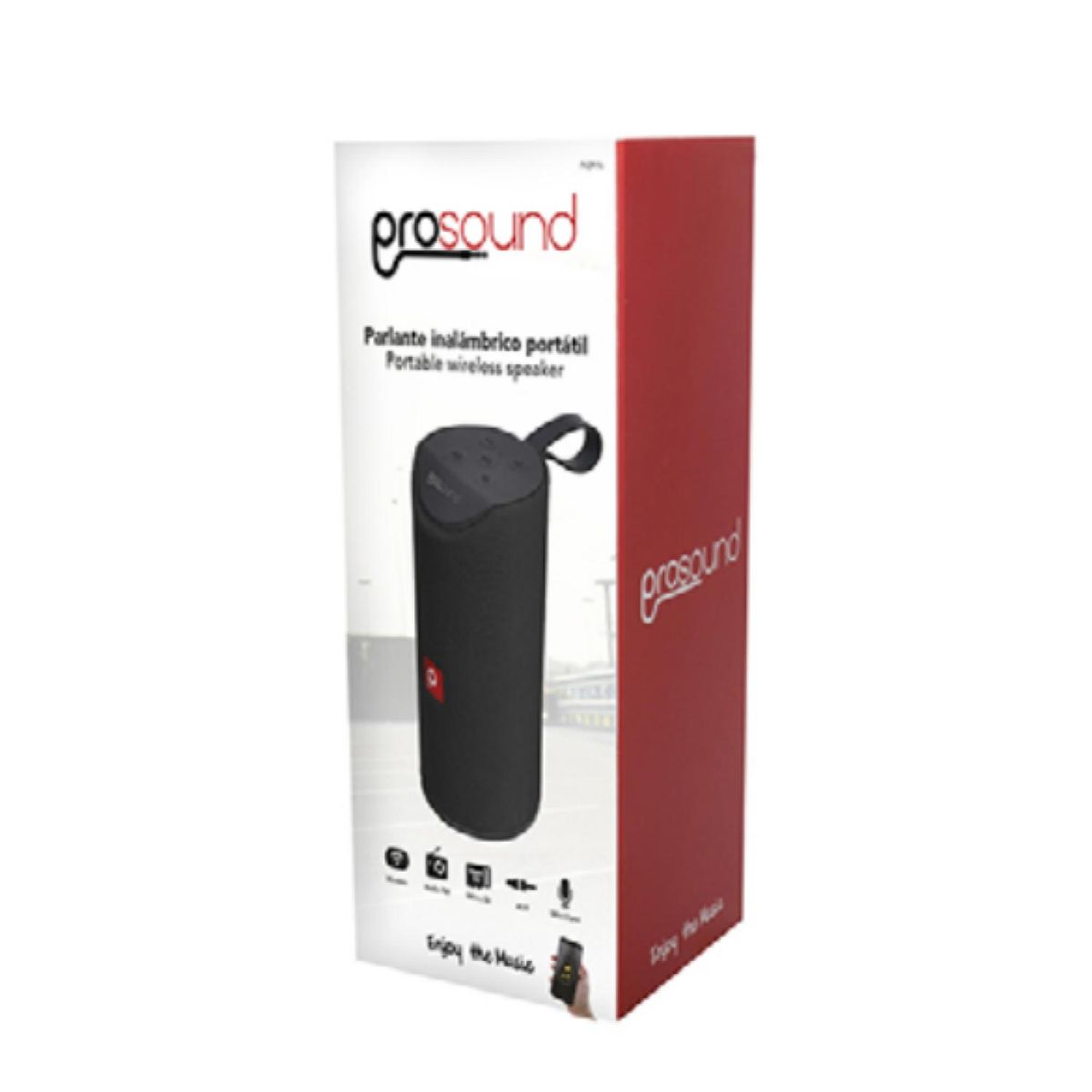 PROSOUND - Parlante Bluetooth TWS AUX USB Azul P391 Prosound
