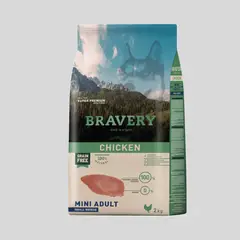 BRAVERY - Pollo mini adult 2kg