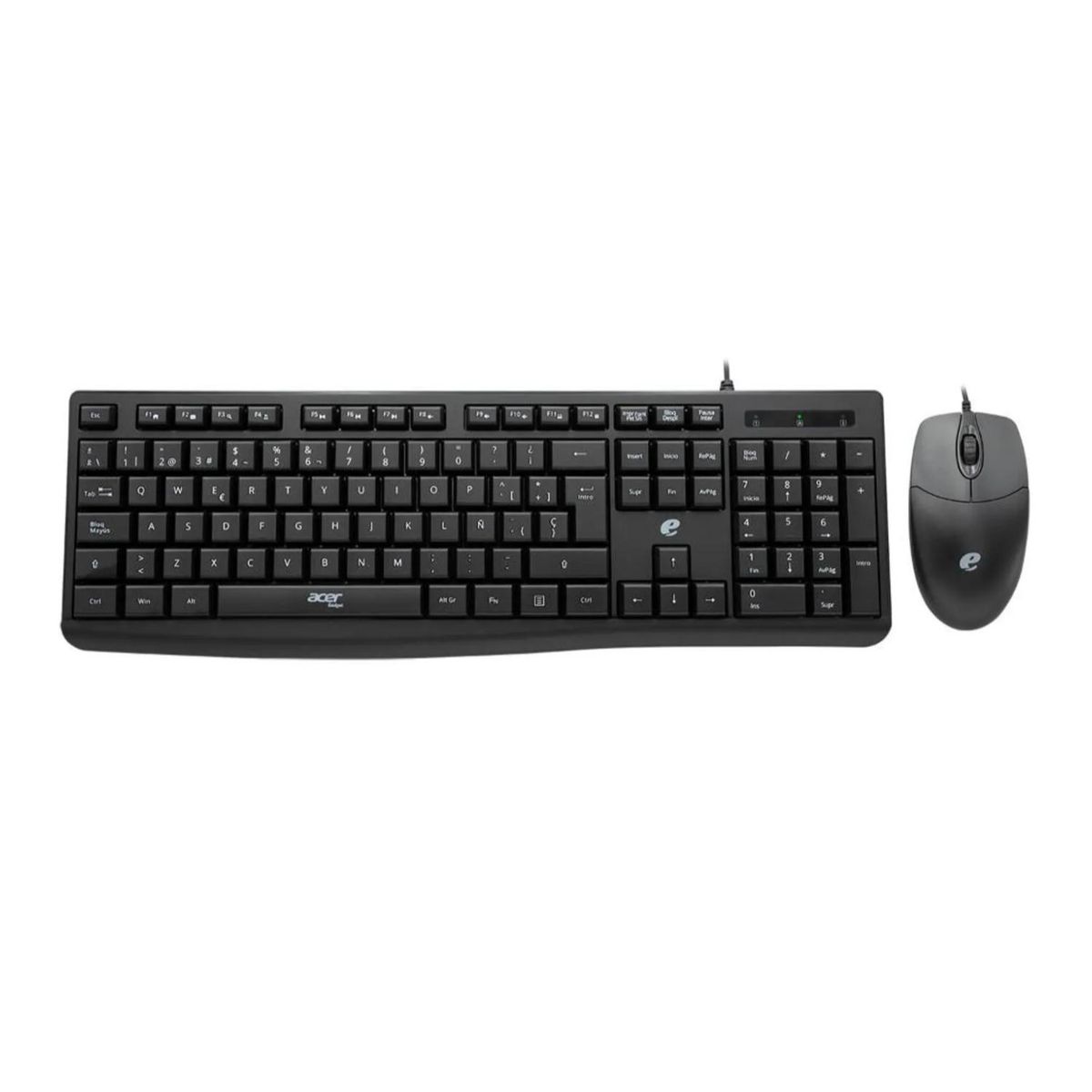 EMACHINES - Kit Teclado Y Mouse Alambrico USB Negro EAK040 Acer