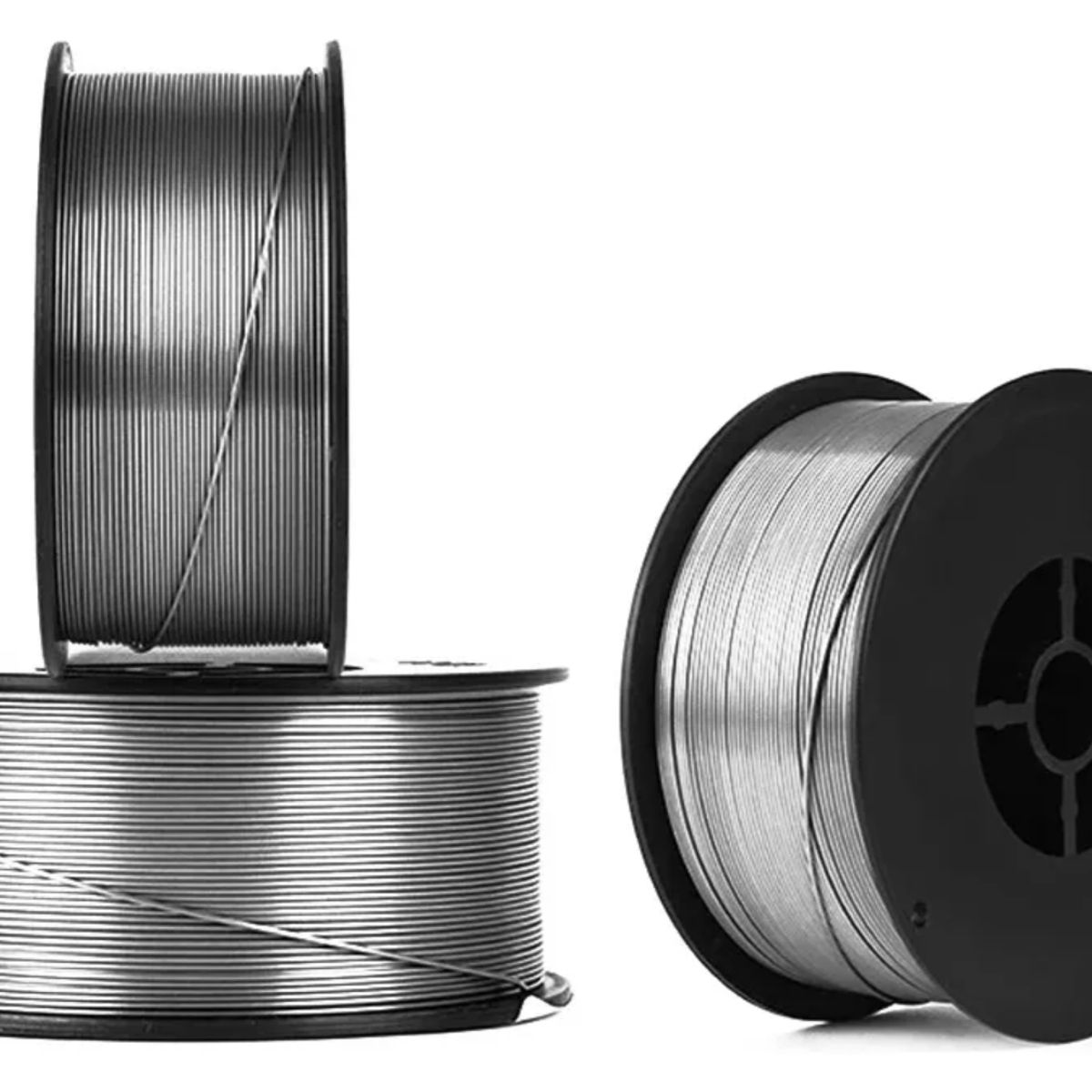 ATURE - Pack 3 Rollos De Soldadura Alambre Flux 0,8mm De 1kg