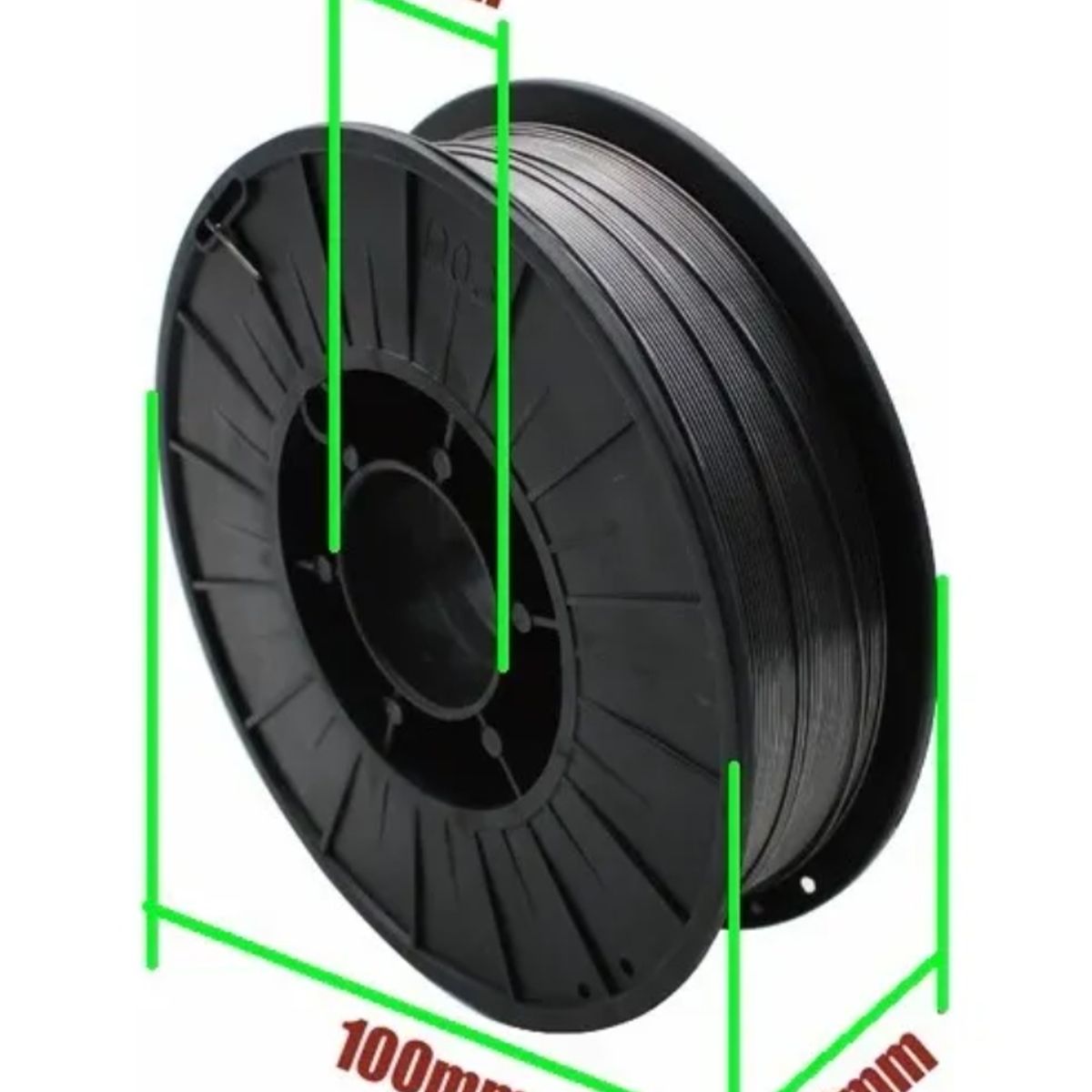 ATURE - Pack 3 Rollos De Soldadura Alambre Flux 0,8mm De 1kg