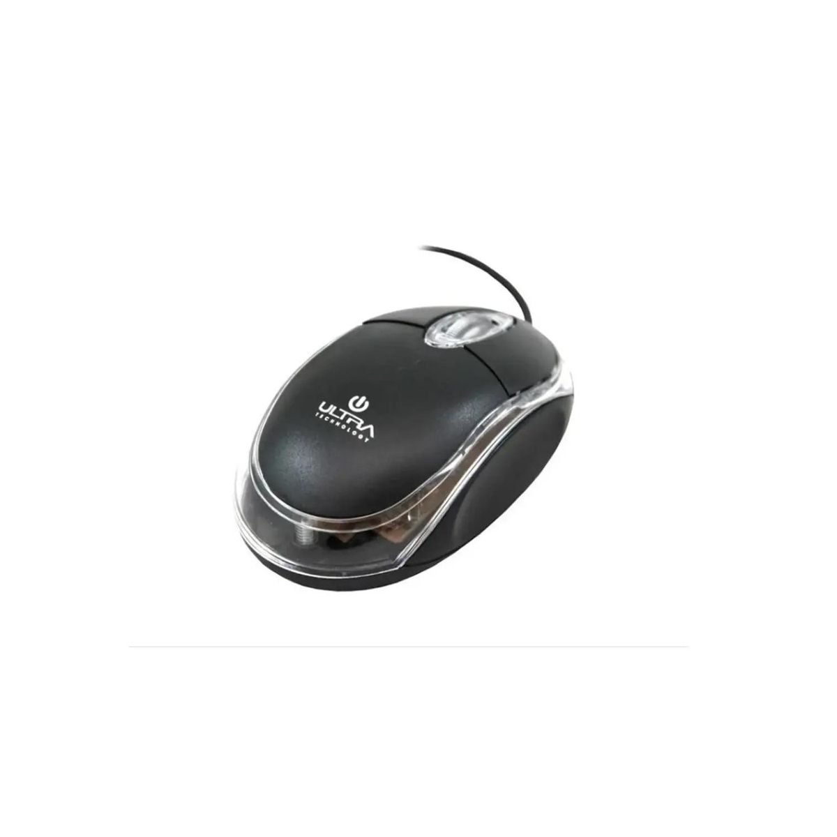ULTRA - Mouse Alambrico Optico USB 3 Botones Negro 120UN Ultra