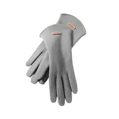 BLWOENS - Guantes de abrigo de invierno para mujeres - Gris