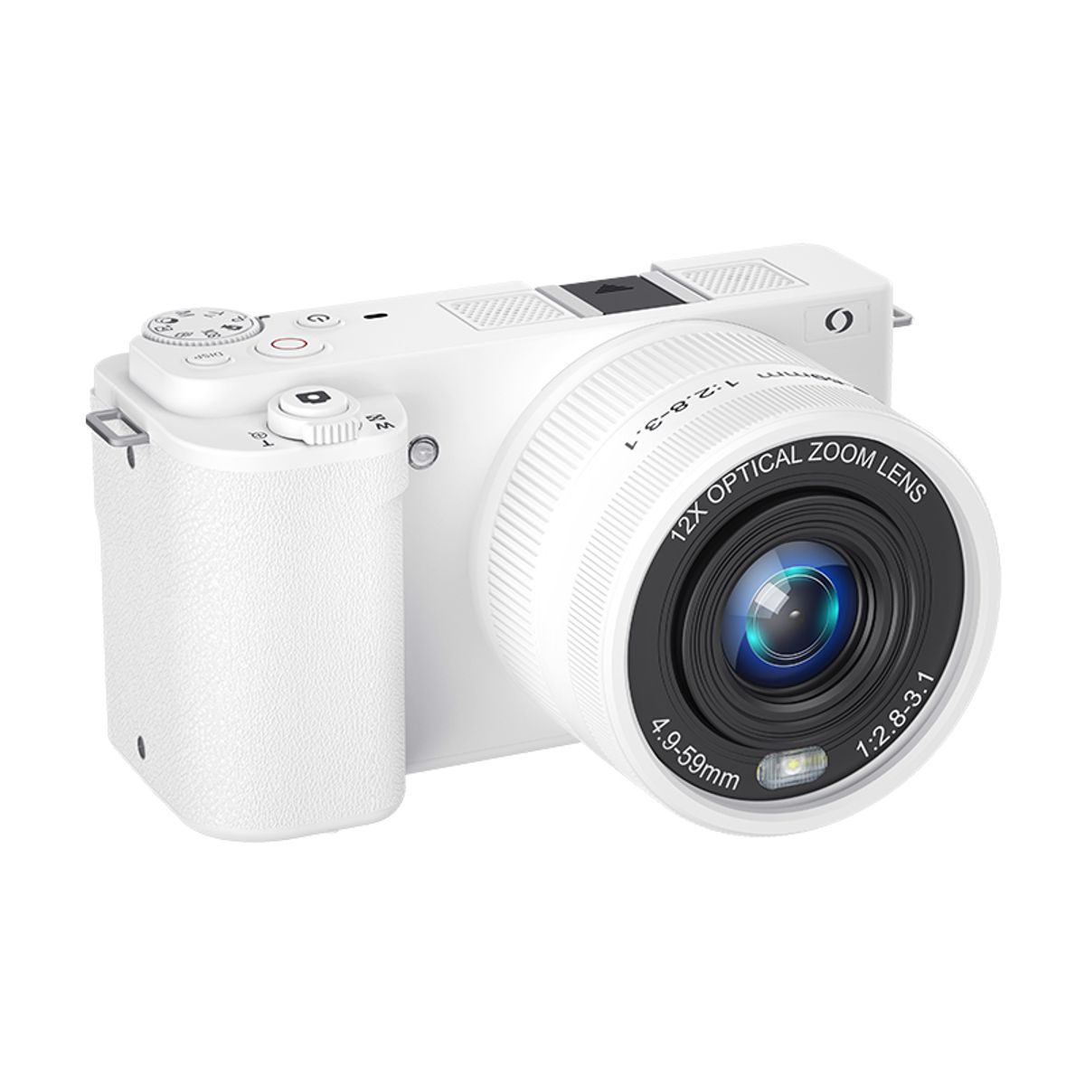 RENVMEXY - ¡Cámara 4K Zoom Óptico 10X y WiFi Pantalla Giratoria para Vlogs