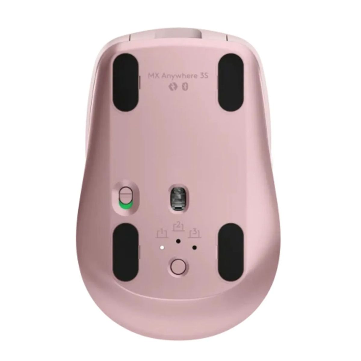 LOGITECH - Mouse Inalambrico Logitech MX Anywhere 3S Bluetooth Rosa y Estuche