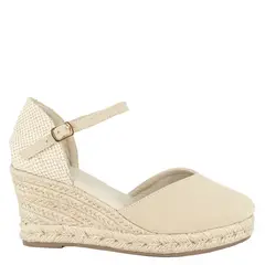 ALQUIMIA - Sandalia Yute Mujer Beige Sole