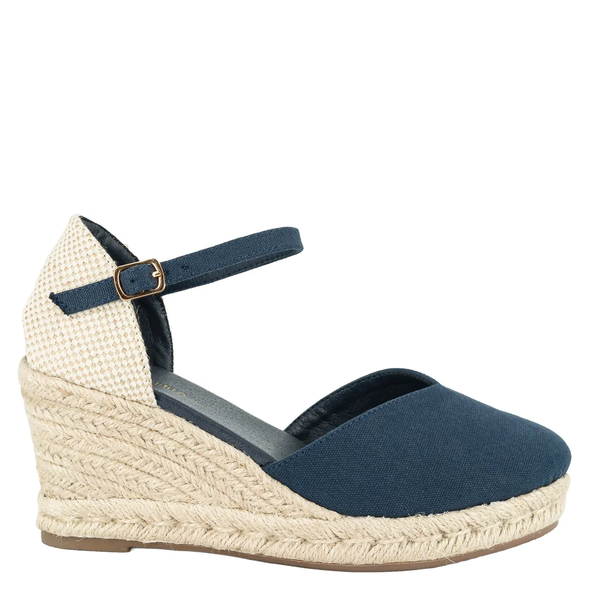 ALQUIMIA - Sandalia Yute Mujer Azul Sole Alquimia