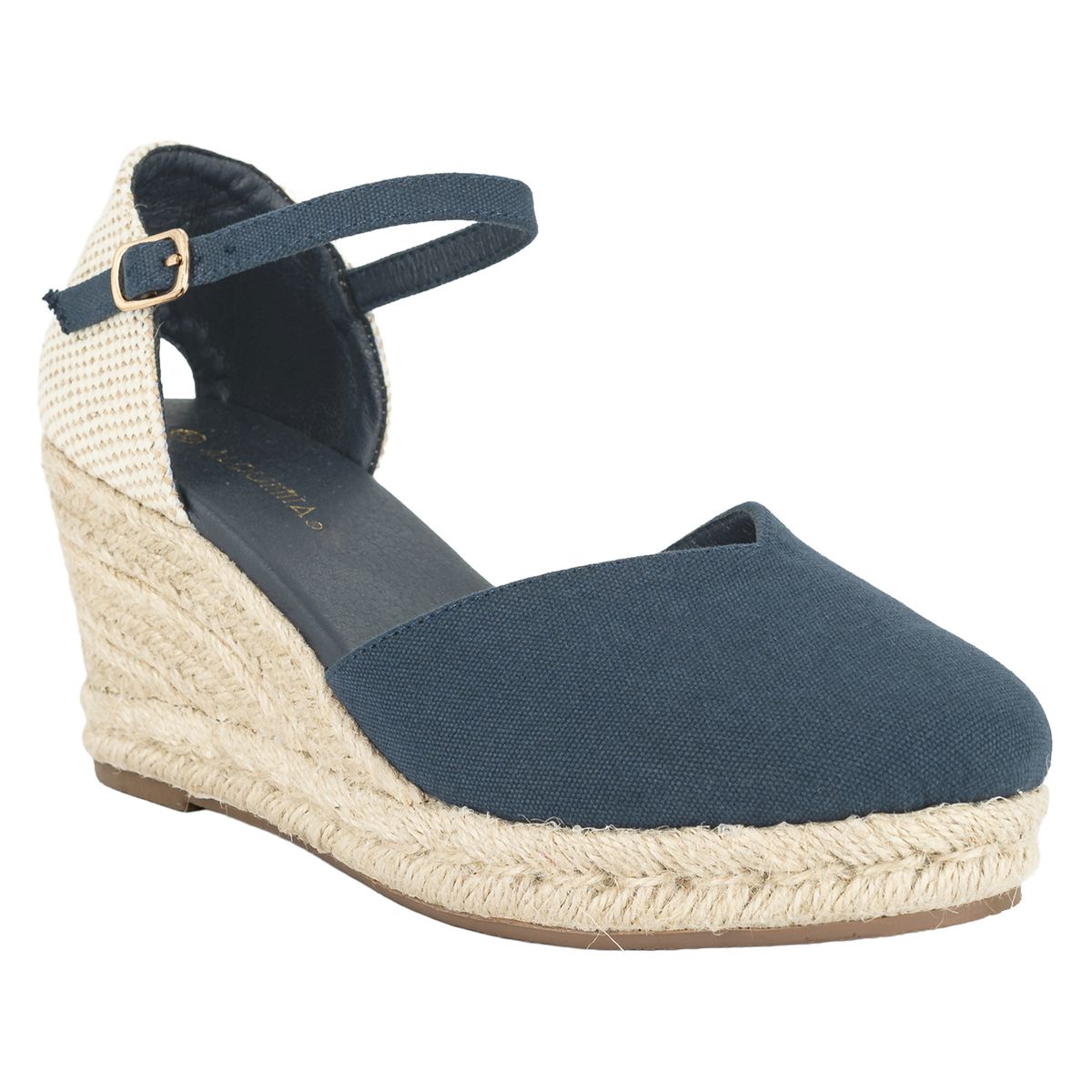 ALQUIMIA - Sandalia Yute Mujer Azul Sole Alquimia