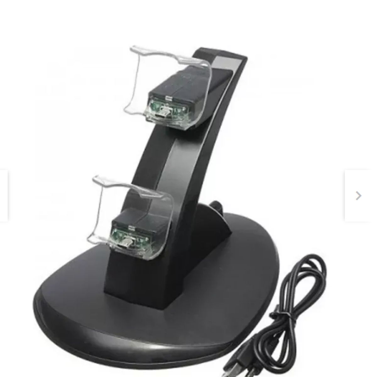 GENERICO - Cargador Doble Oem Otvo Para Joystick Ps4 Usb