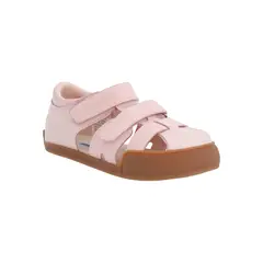 CALPANY - Sandalia Cuero Ergonómica Nina Kentucky Rosado