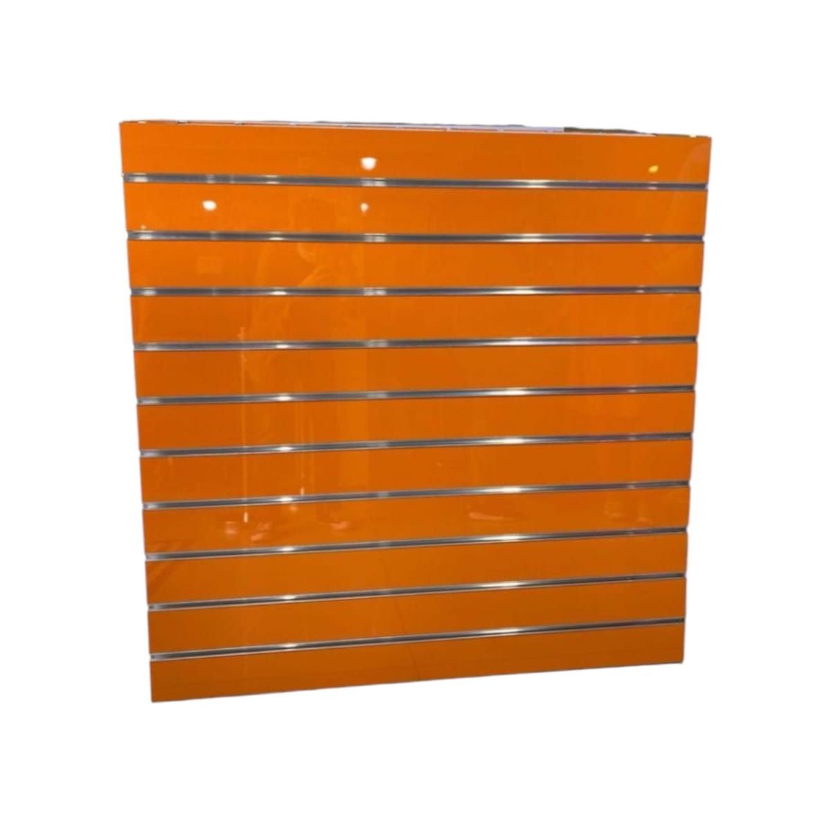 GENERICO - Panel de Exhibición 120x120 cm Color Naranja